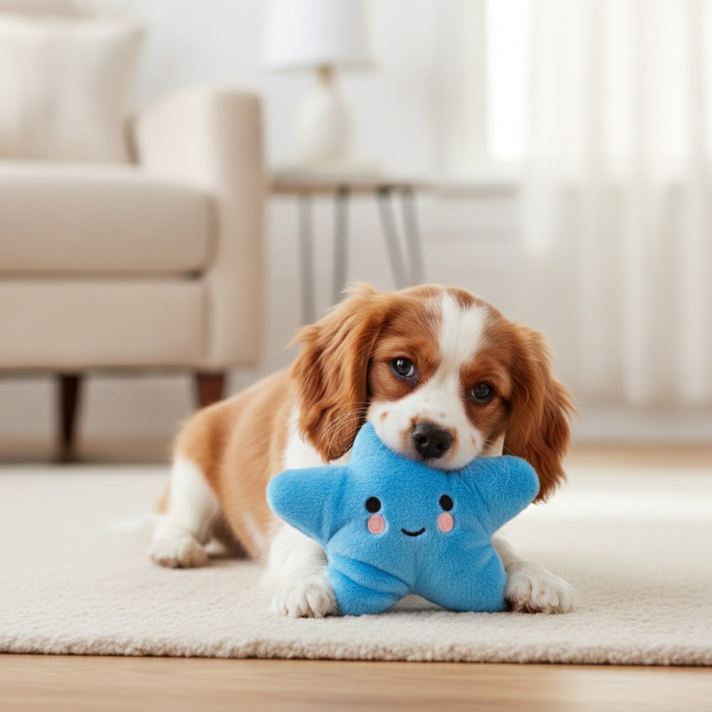 Jouet en Peluche pour Chien - Idéal Chiots et Petits/Moyens Chiens