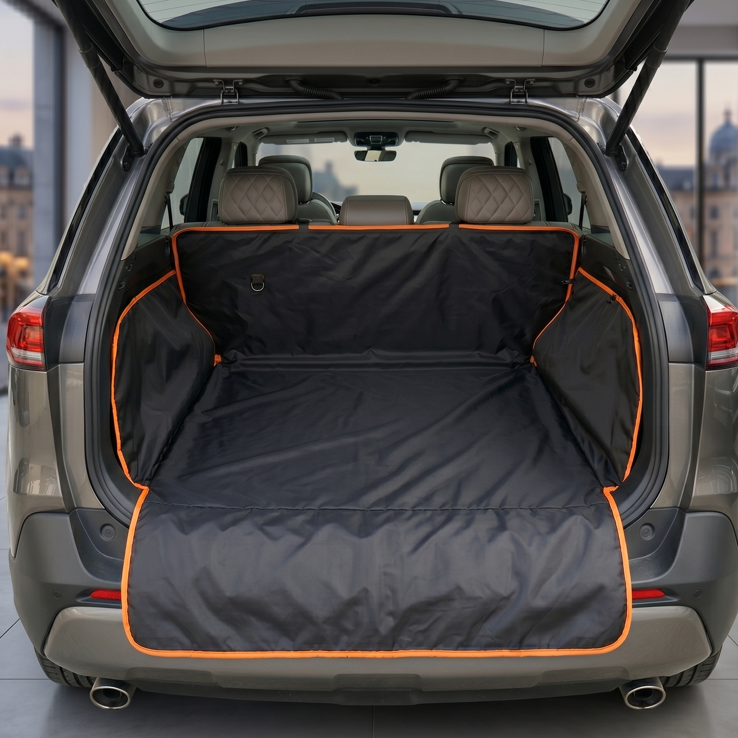 Housse de Siège Auto Imperméable pour Chien - Protection Coffre