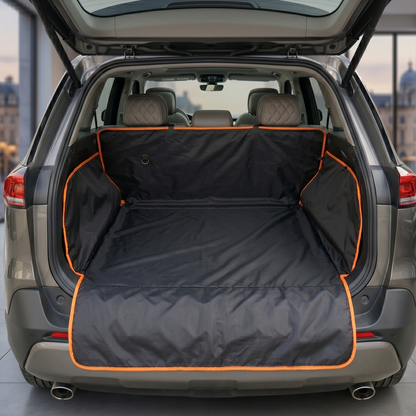 Housse de Siège Auto Imperméable pour Chien - Protection Coffre