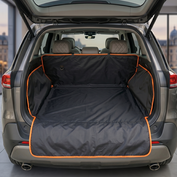 Housse de Siège Auto Imperméable pour Chien - Protection Coffre