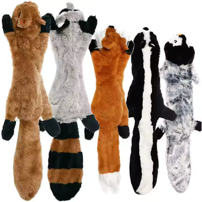 Jouet Chien Froissé Squeaker Sans Farce - Animal Drôle et Durable