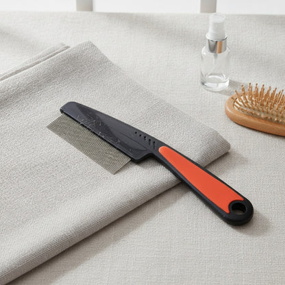 Peigne Anti-Puce Professionnel en Acier Inoxydable - Dents Fines