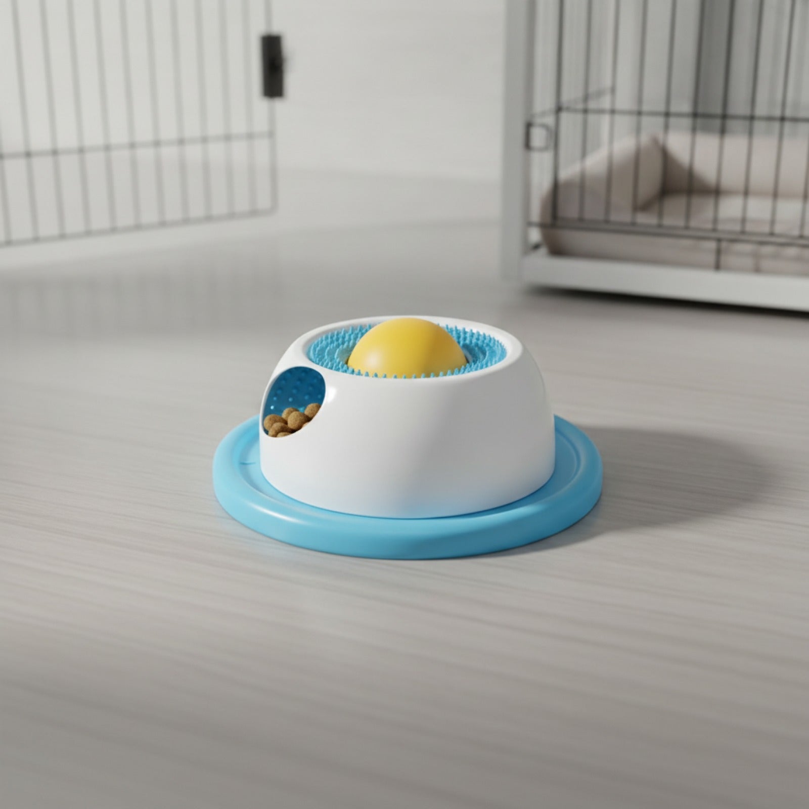 Jouet Interactif Distributeur de Nourriture pour Chiens et Chats - Alimentation Lente & Jeu