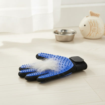 Gants de Toilettage Silicone pour Animaux : Brosse Anti-Poils