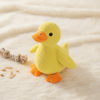 Jouet Canard Peluche Résistant pour Chien - Durable et Ludique