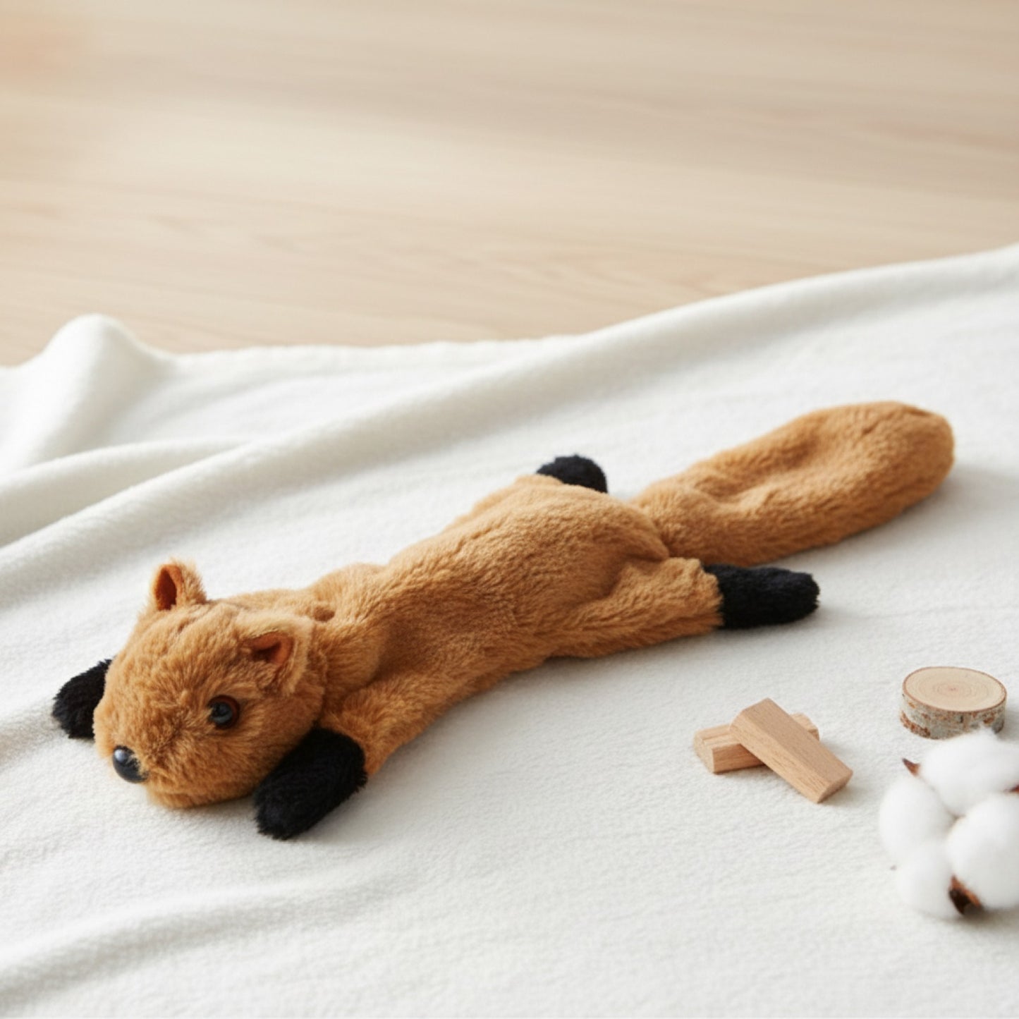 Jouet Chien Froissé Squeaker Sans Farce - Animal Drôle et Durable