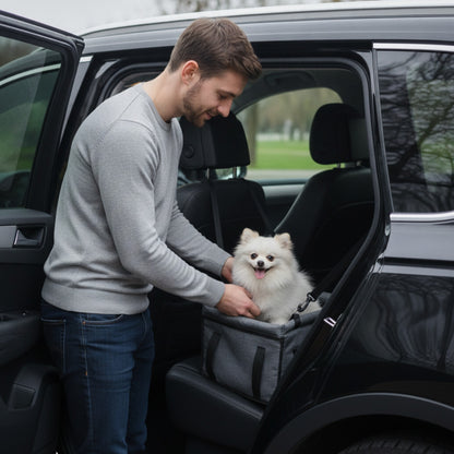 Housse de siège auto pour chien et chat - Pliable et sécurisé
