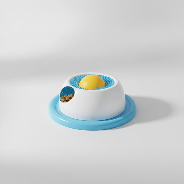Jouet Interactif Distributeur de Nourriture pour Chiens et Chats - Alimentation Lente & Jeu
