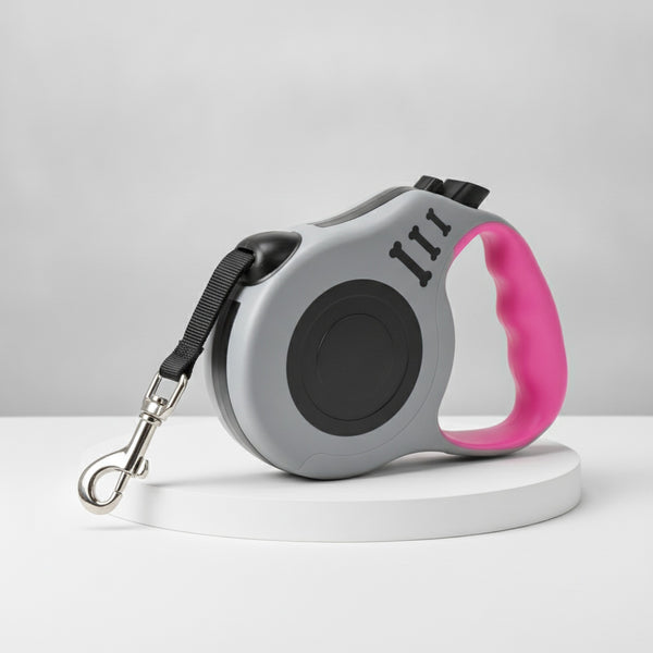 Laisse Rétractable pour Chien - Corde de Traction en Nylon Durable (3m/5m)